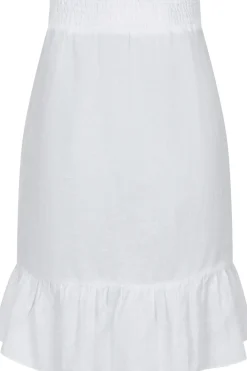 Outlet Neo Noir Bekka Linen Skirt White
