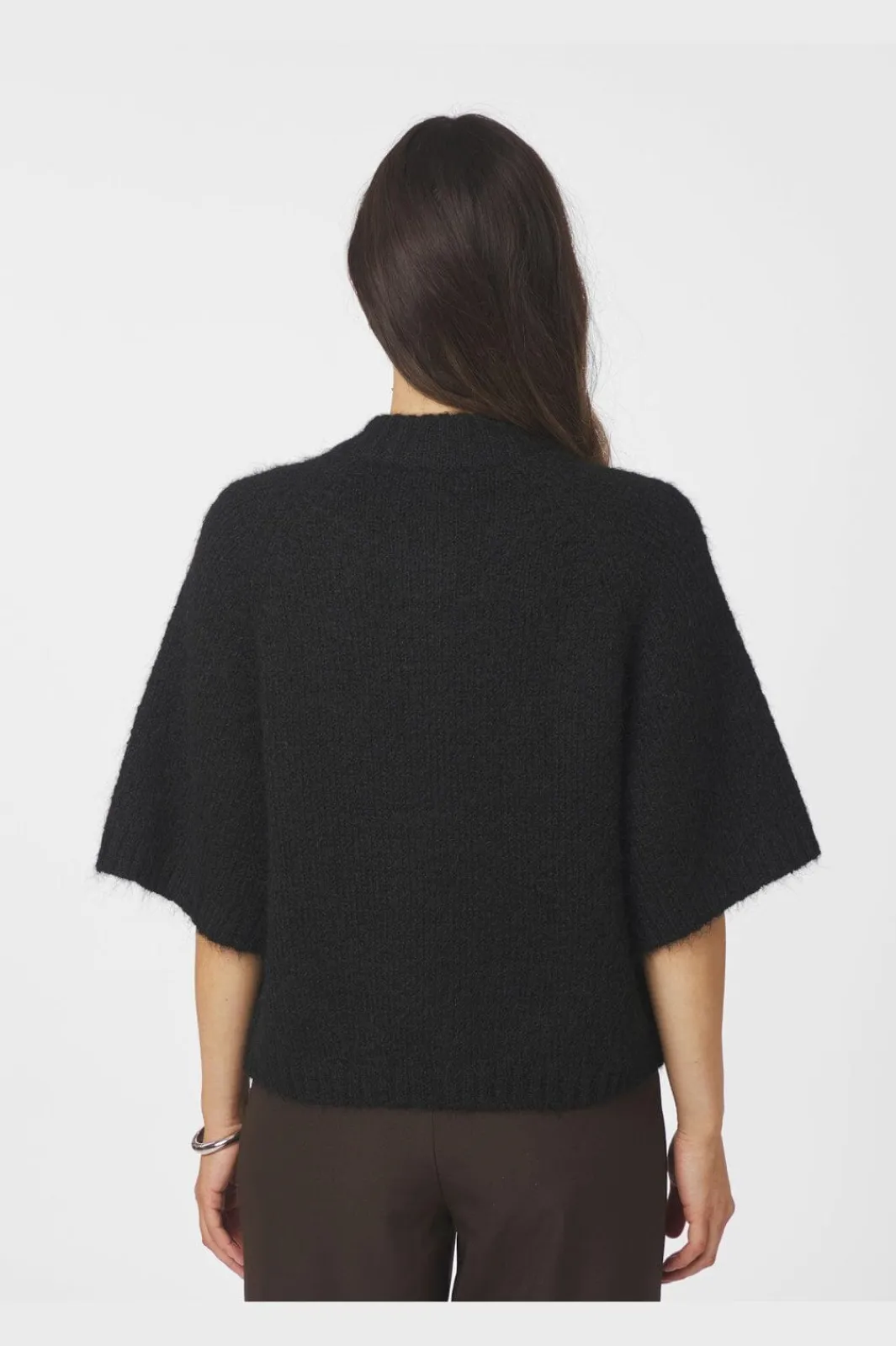 Discount Neo Noir Benuta Fluffy Knit Cardigan 165816 100