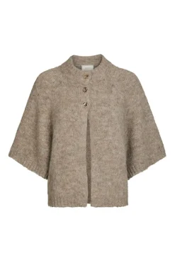 Hot Neo Noir Benuta Fluffy Knit Cardigan 165816 976