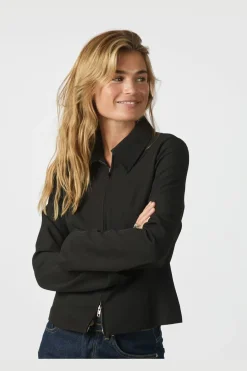 Sale Neo Noir Bertha Structure Blouse 166897 100