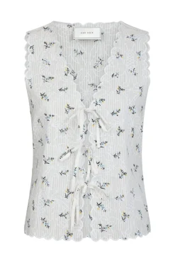Outlet Neo Noir Bibi Embroidery Print Top 165122 121