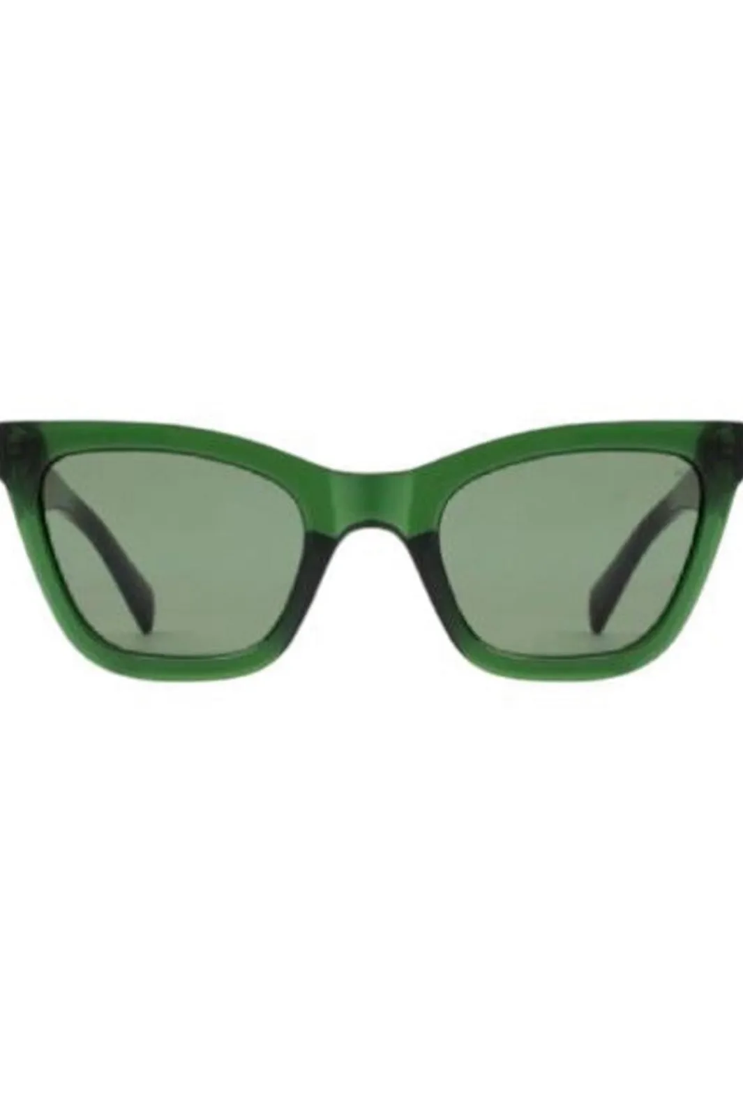 New A. Kjærbede Big Kanye Dark Green Transparent