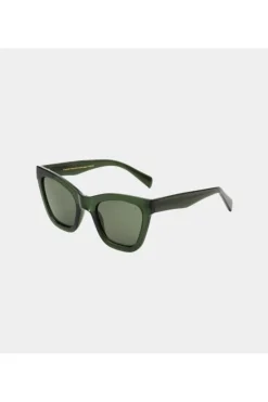 New A. Kjærbede Big Kanye Dark Green Transparent
