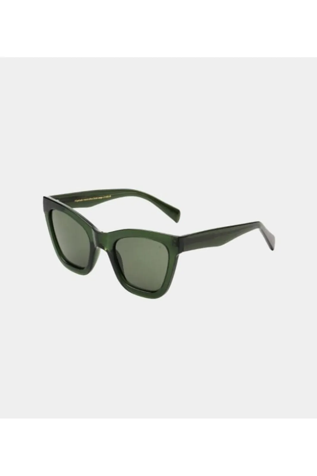 New A. Kjærbede Big Kanye Dark Green Transparent
