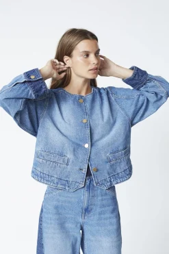 Online Co´Couture Bilbaocc Denim Jacket 30362 552