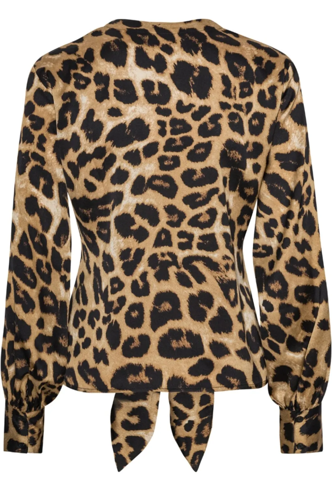 Clearance Karmamia Blair Blouse Hammered Leopard