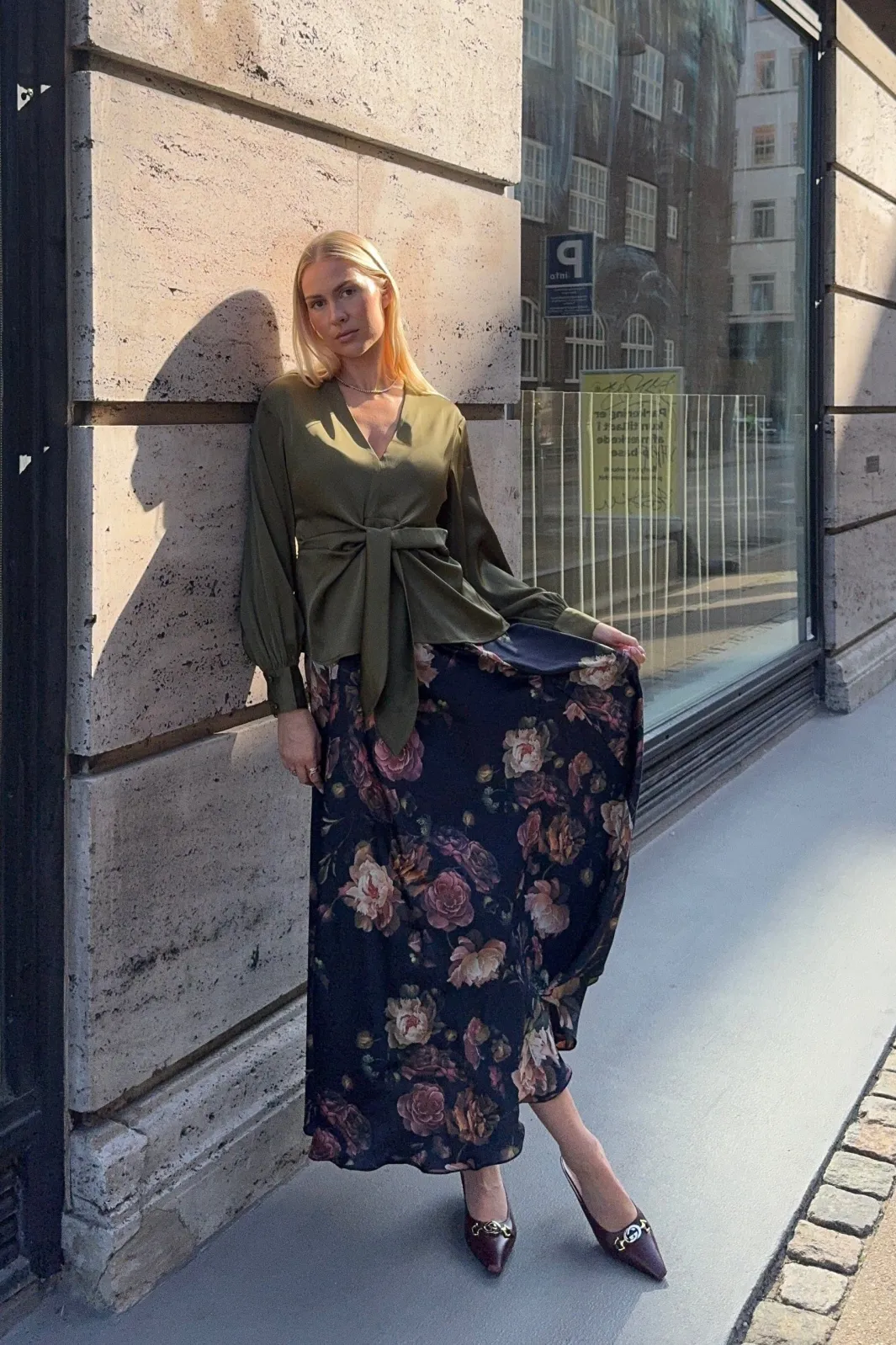 Karmamia Blair Blouse 2228 Semi Rich Olive