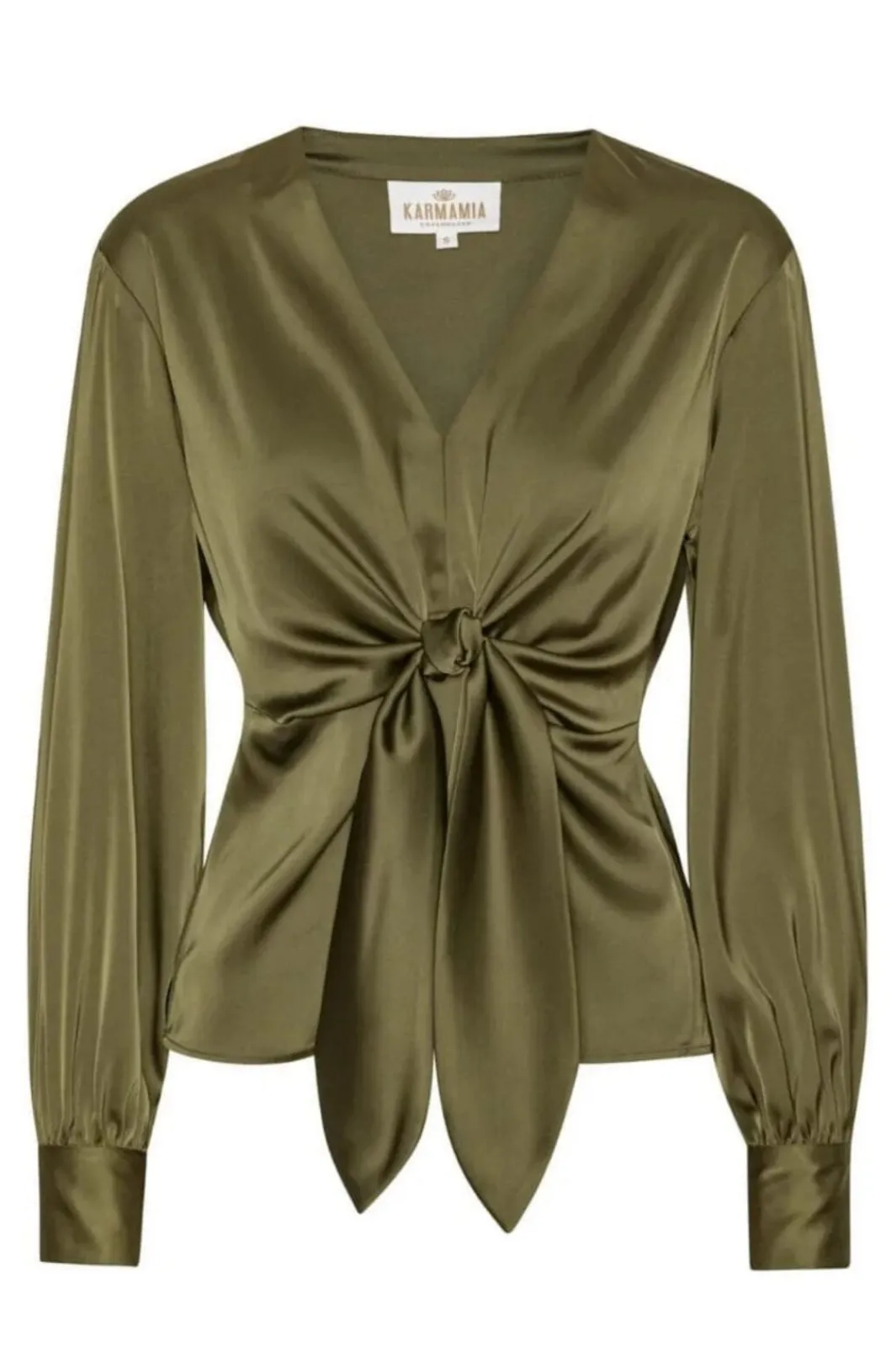 Karmamia Blair Blouse 2228 Semi Rich Olive