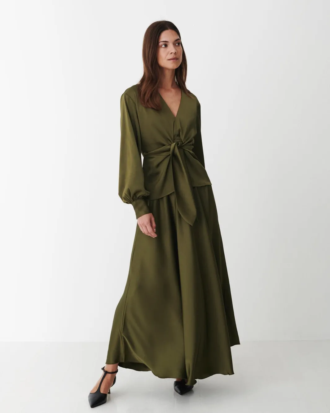 Karmamia Blair Blouse 2228 Semi Rich Olive