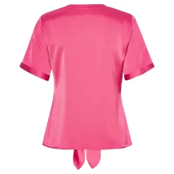 Sale Karmamia Blair Blouse (Short) 2182 Semi Rich Bright Pink
