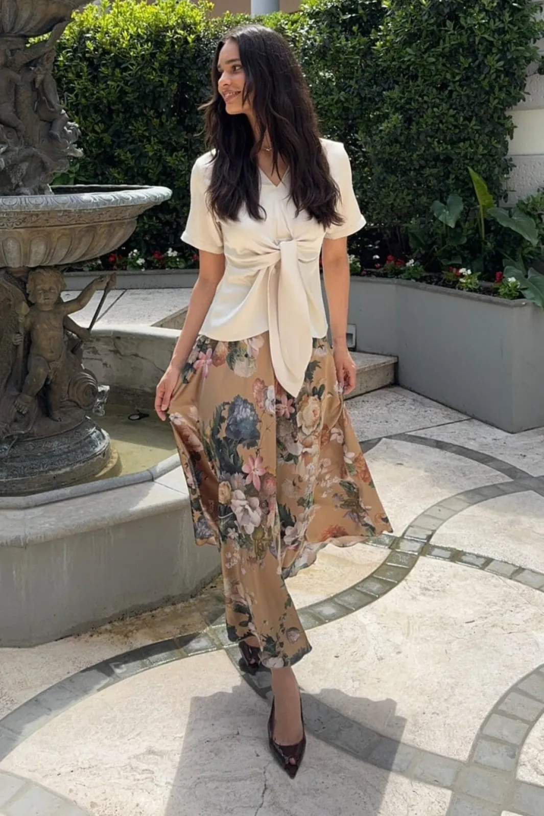 Best Karmamia Blair Blouse (Short) 2175 Semi Rich Porcelain