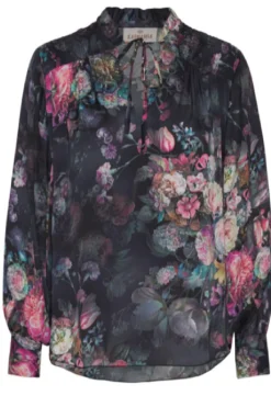 Online Karmamia Blanche Blouse Evening Flower