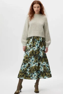 Online Gestuz BlishaGz HW Skirt Artistic Blue Flower