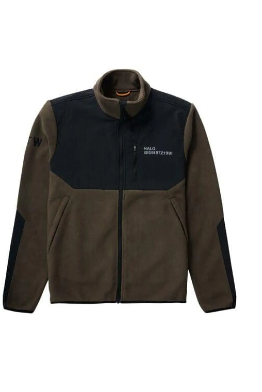 Hot Halo Blocked Zip Fleece 610209 0554