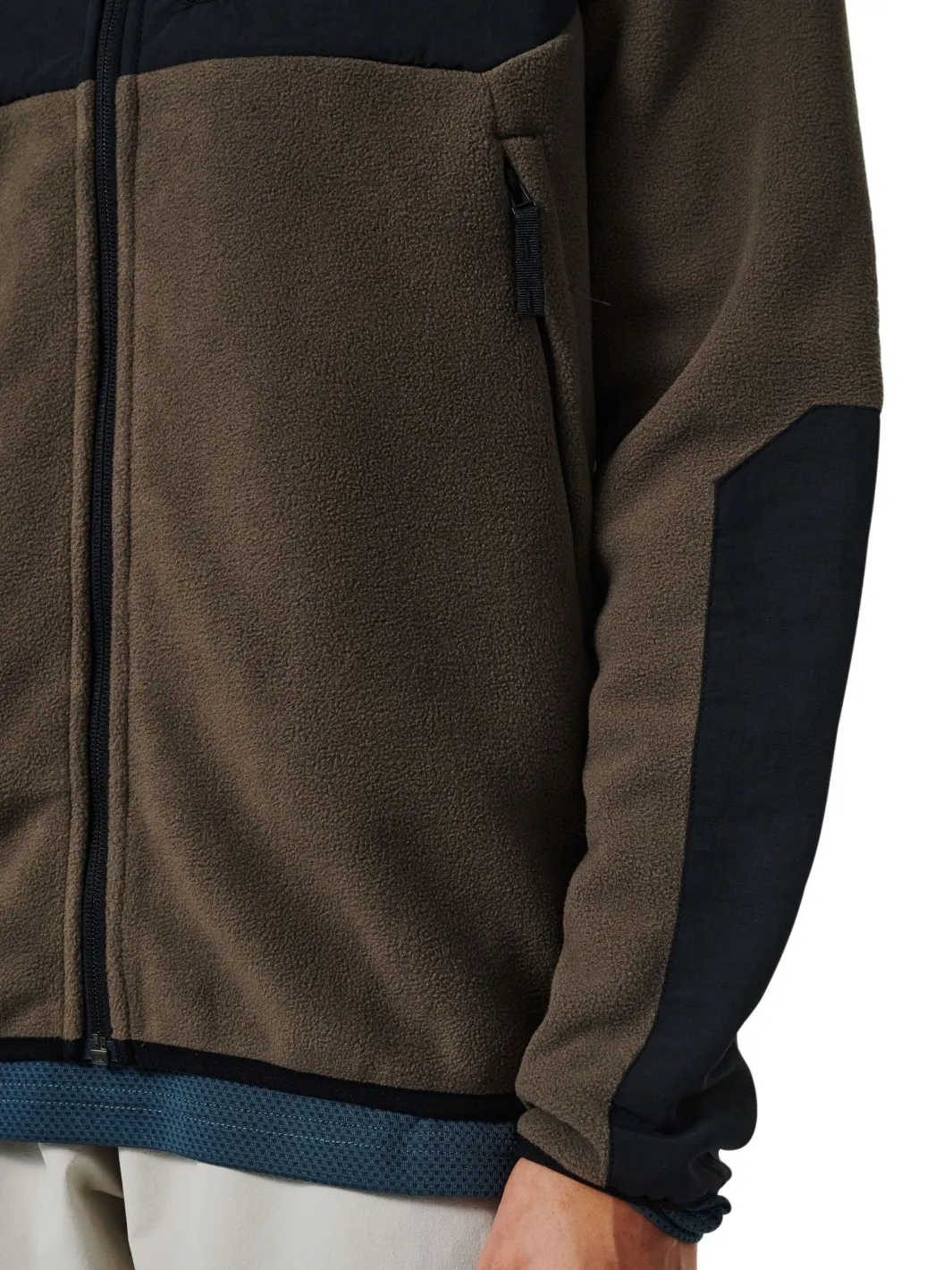 Hot Halo Blocked Zip Fleece 610209 0554