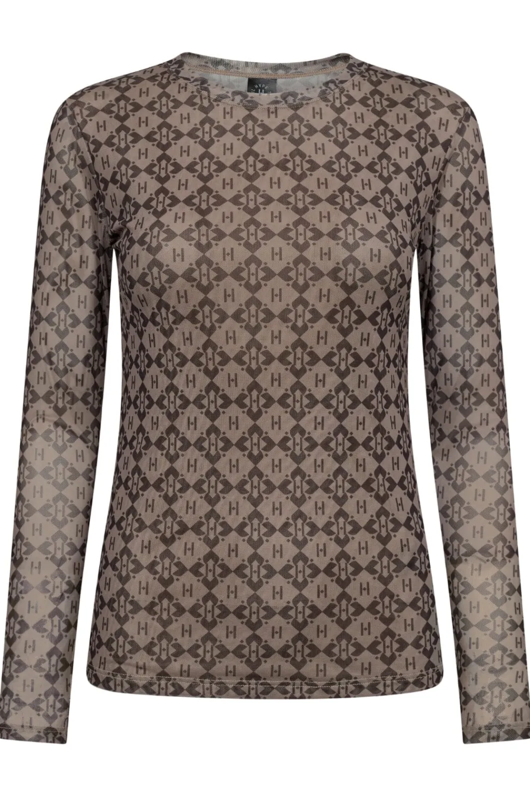 New Hype The Detail Blouse W/Print 11 Multifarvet