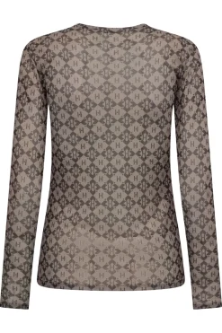 New Hype The Detail Blouse W/Print 11 Multifarvet