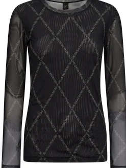 Clearance Hype The Detail Blouse W/Print 320-14 13