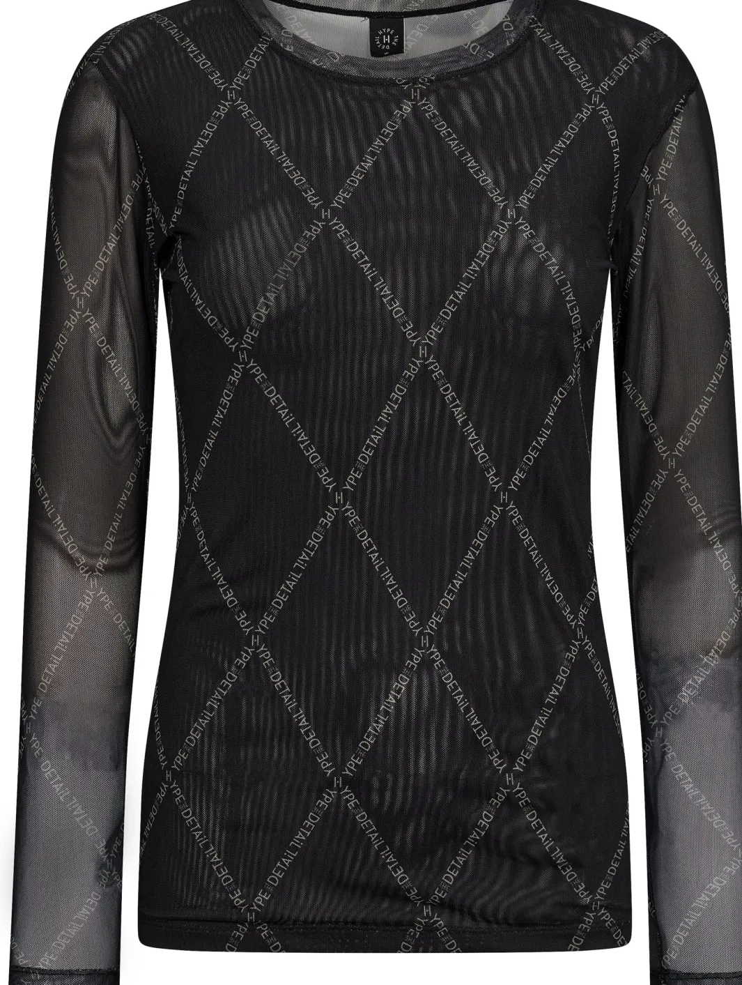 Clearance Hype The Detail Blouse W/Print 320-14 13