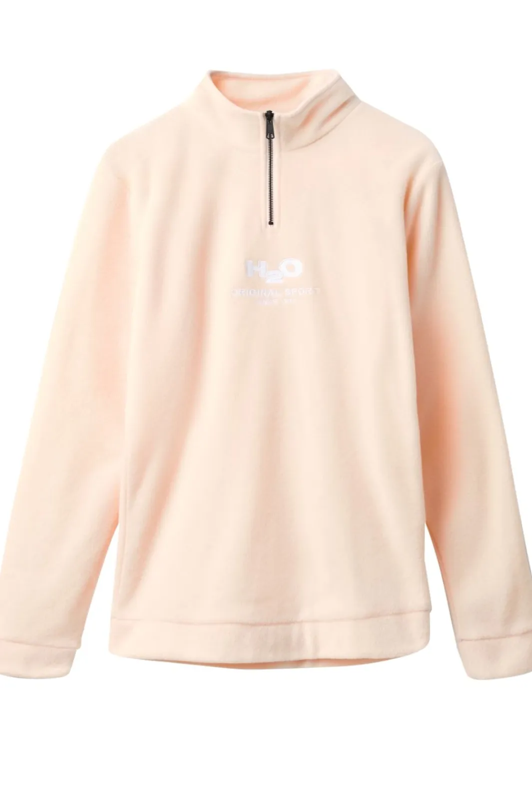 New H2O Blåvand II Fleece Half Zip 2048 Light Peach