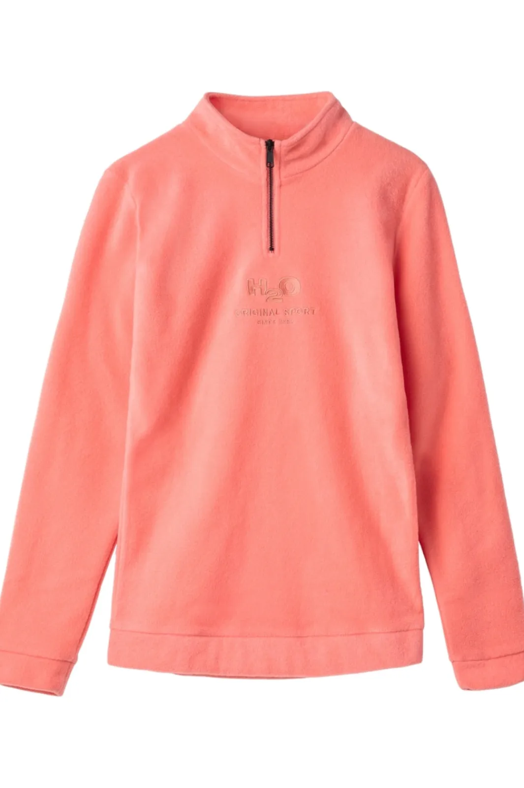 Clearance H2O Blåvand II Fleece Half Zip Coral