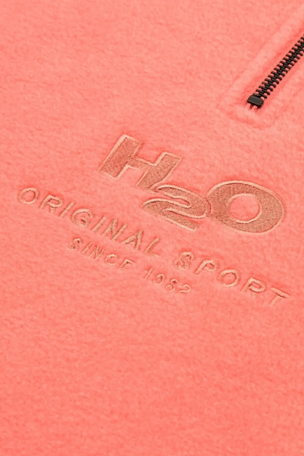 Clearance H2O Blåvand II Fleece Half Zip Coral