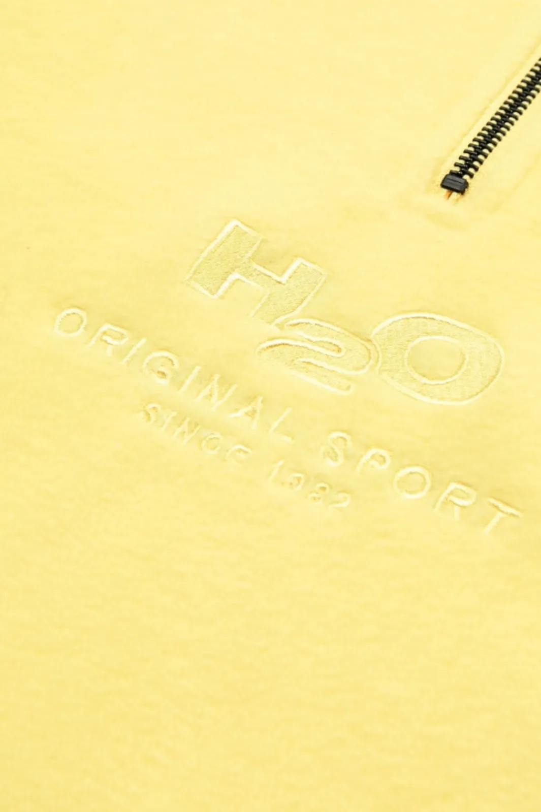 New H2O Blåvand II Fleece Half Zip Pastel Yellow