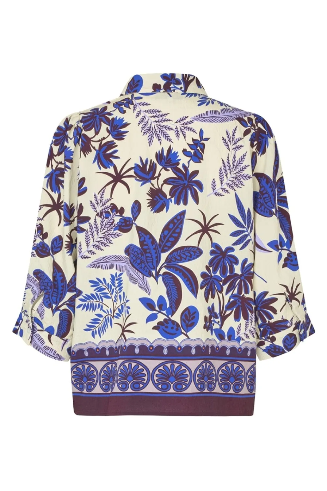 Discount Lollys Laundry Bonoll Shirt Ss26110-1007 74 Flower Print