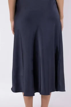 Online Neo Noir Bovary Skirt Midnight Blue