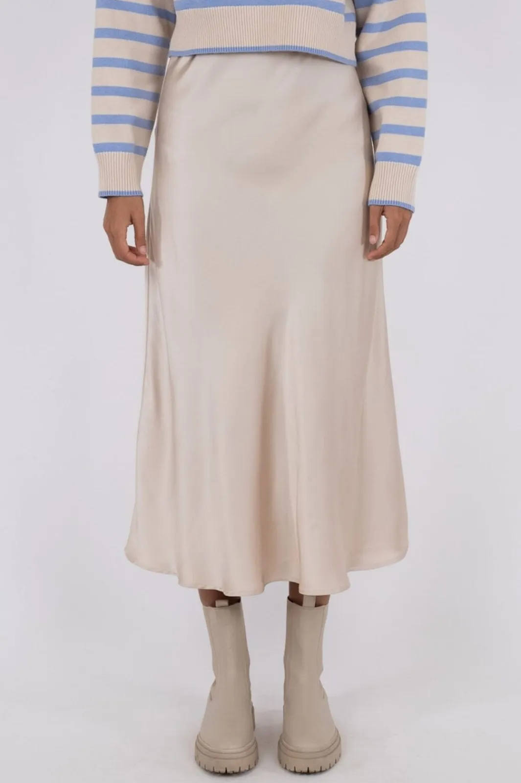 Discount Neo Noir Bovary Skirt Champagne