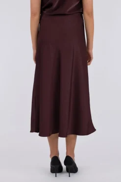 Discount Neo Noir Bovary Skirt Burgundy