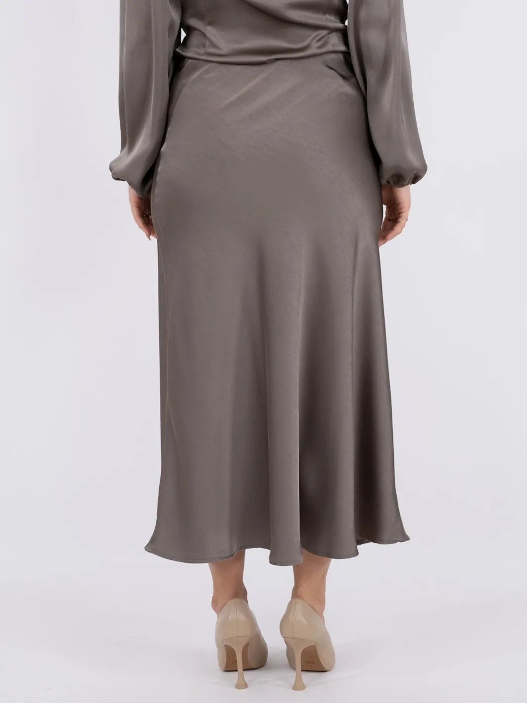 Outlet Neo Noir Bovary Skirt Warm Grey