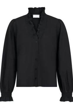 Online Neo Noir Brielle Solid Shirt Black