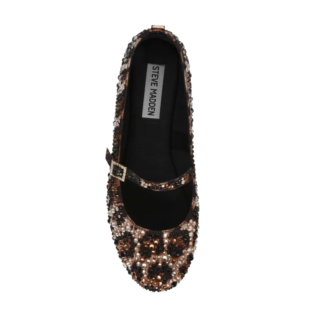 New Steve Madden Brissa-R Ballerina Leopard