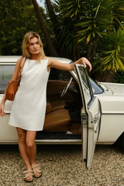 Sale Neo Noir Bruna Ramie Dress 162899 121