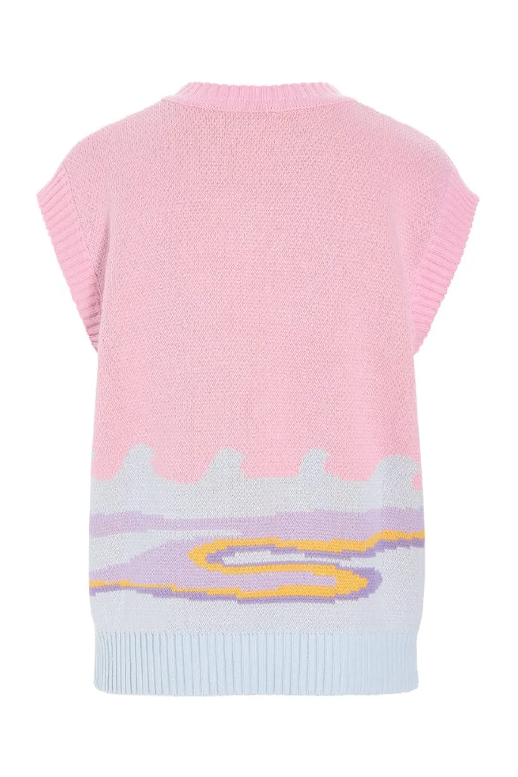 New Hunkøn Bubbles Vest 26001 Pink Sea