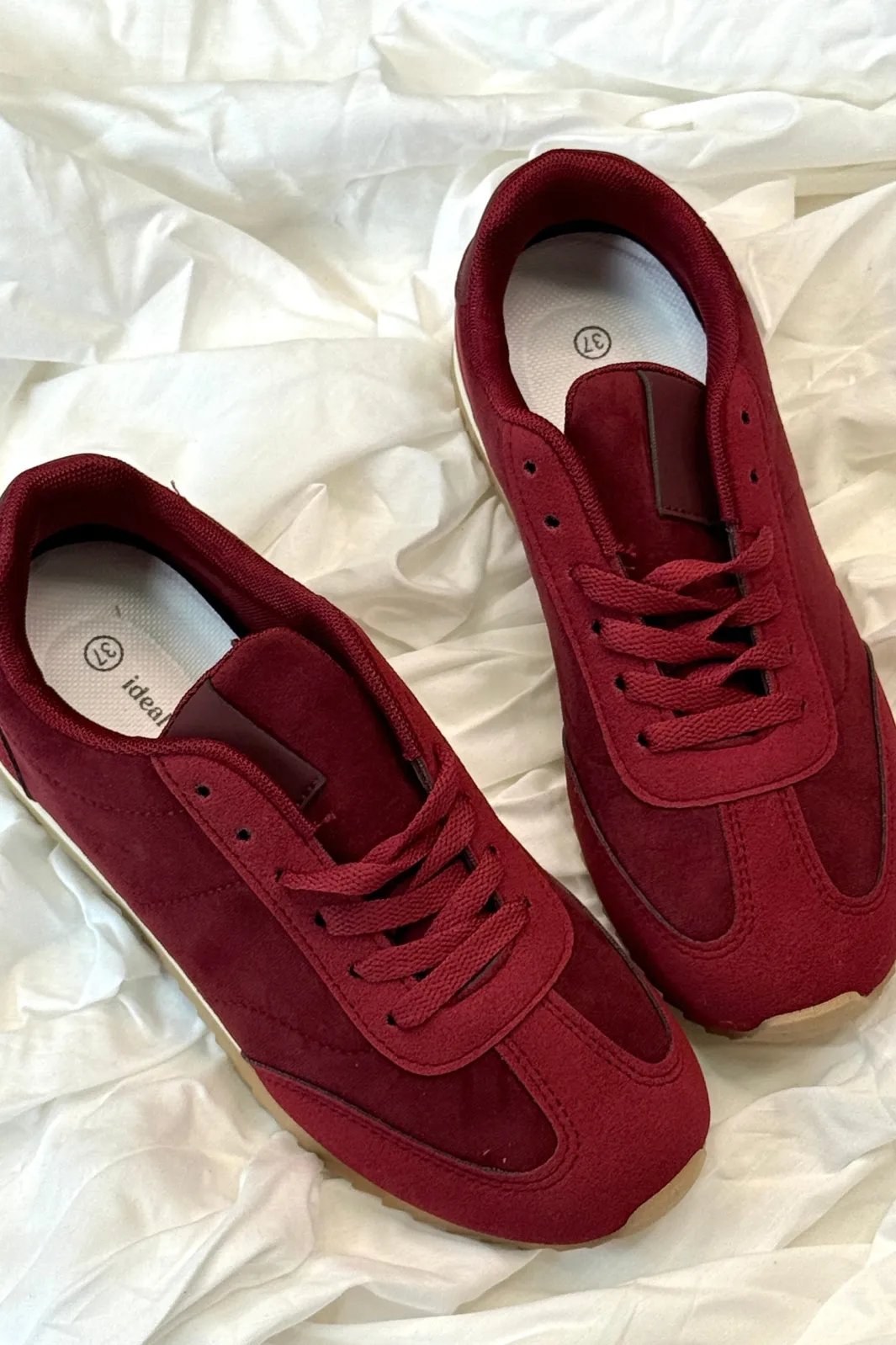 Discount Bloom Buttercup Sneakers Burgundy