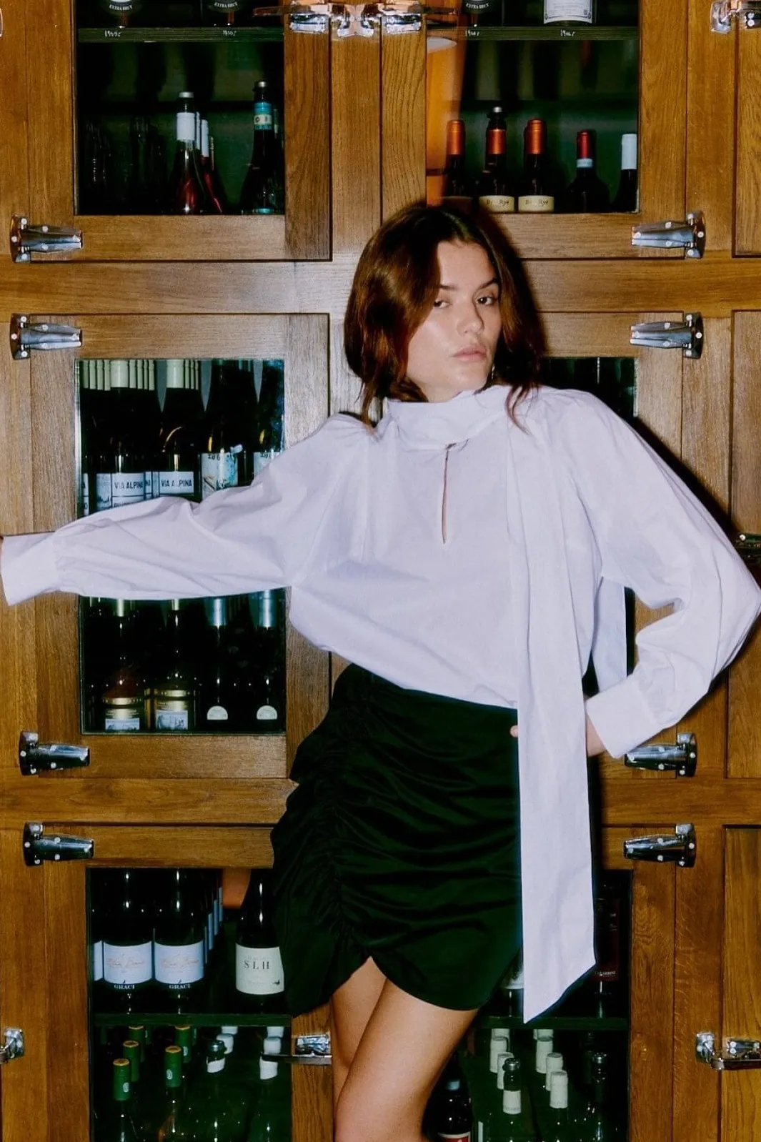 Discount Second Female Calico Blouse 60201 1001 White