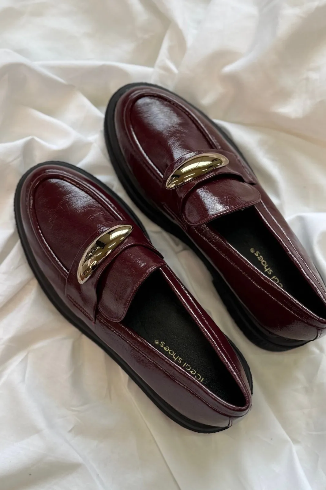 New Bloom Calla Loafer Burgundy