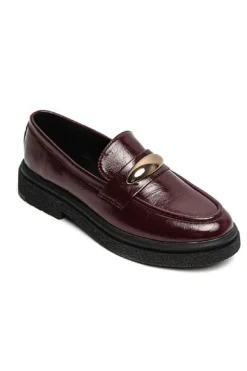 New Bloom Calla Loafer Burgundy