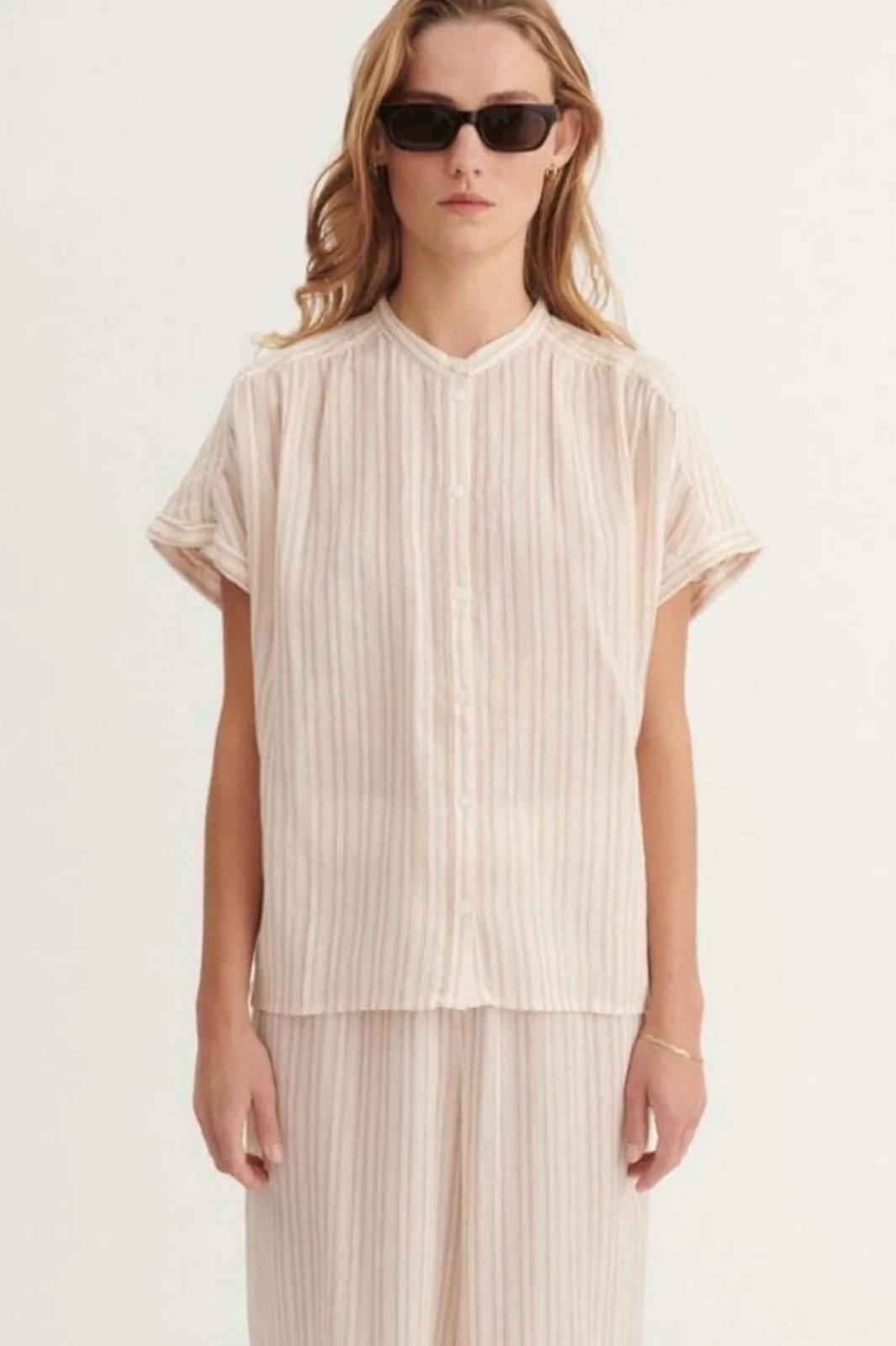Sale Basic Apparel Calli Ss Shirt BA425-02 779