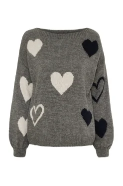Online Marta Du Chateau Camarante Knit 64023 Dark Grey