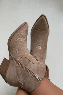 New Bloom Camila Boots Taupe