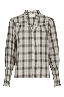 Online Neo Noir Camisa Big Check Blouse 166886 121