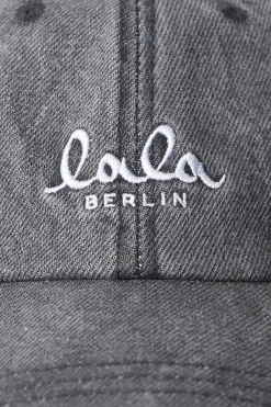 Discount Lala Berlin Cap Carlo 10017100 Washed Black