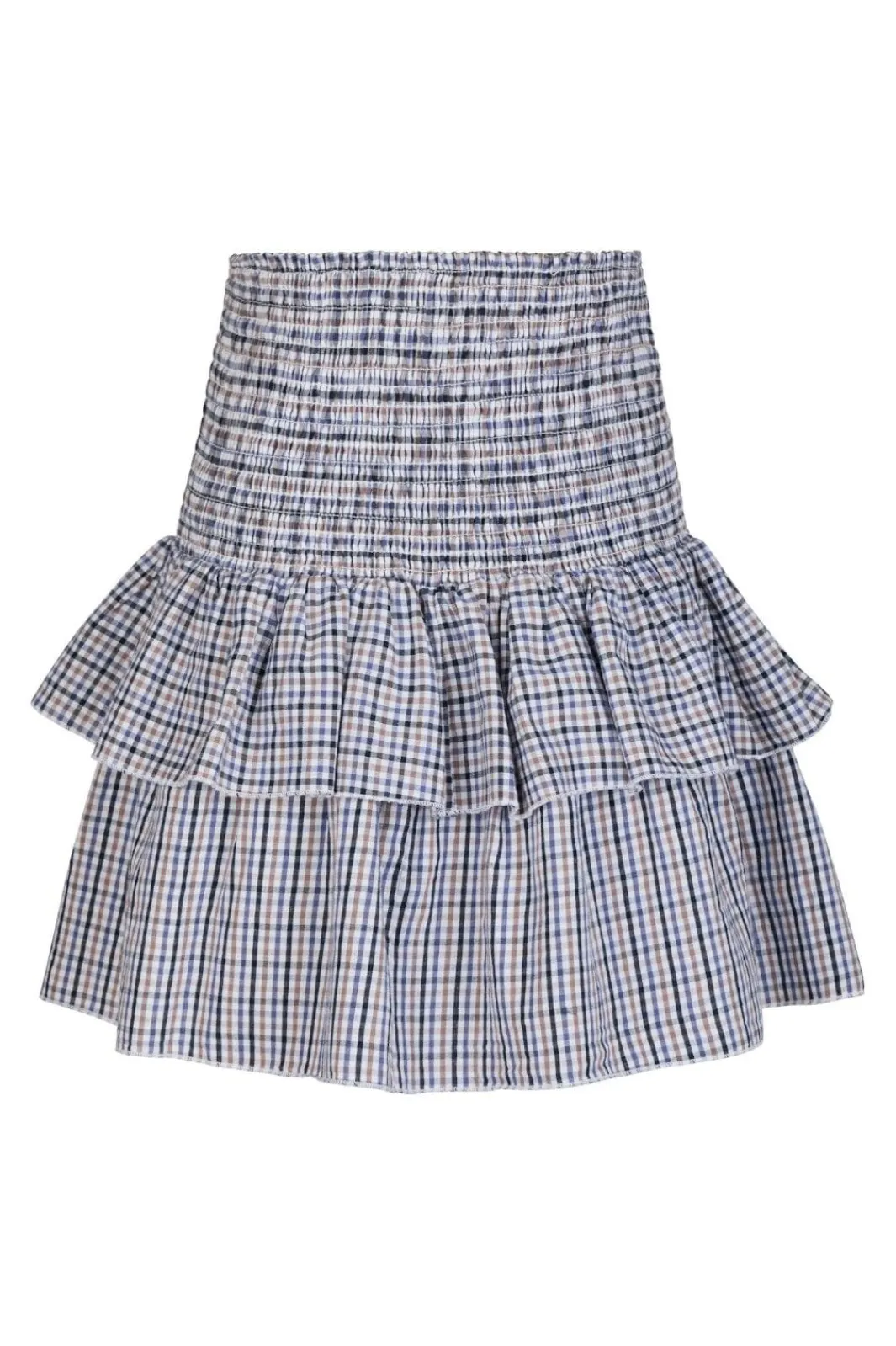 Online Neo Noir Carin Double Check Skirt 165124 140