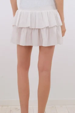 Online Neo Noir Carin R Skirt White