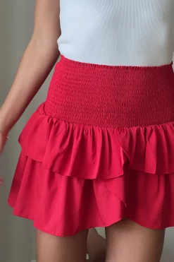 Sale Neo Noir Carin R Skirt Raspberry