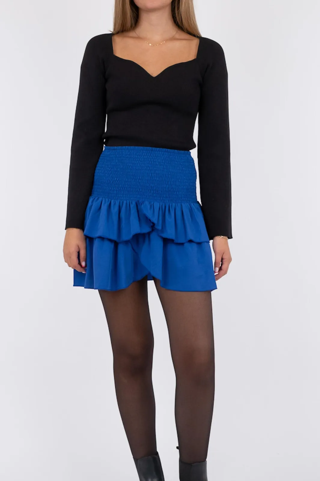 Online Neo Noir Carin R Skirt Crown Blue