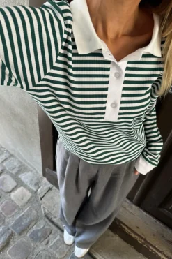 BYIC Carlyic Polo greens Green Stripes